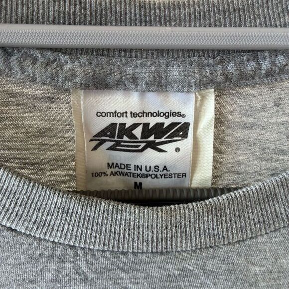 Vintage Army Men's Graphic T-Shirt Gray Standard Crew Neck USA Made Size M - Picture 3 of 4